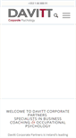 Mobile Screenshot of davittcorporatepartners.com